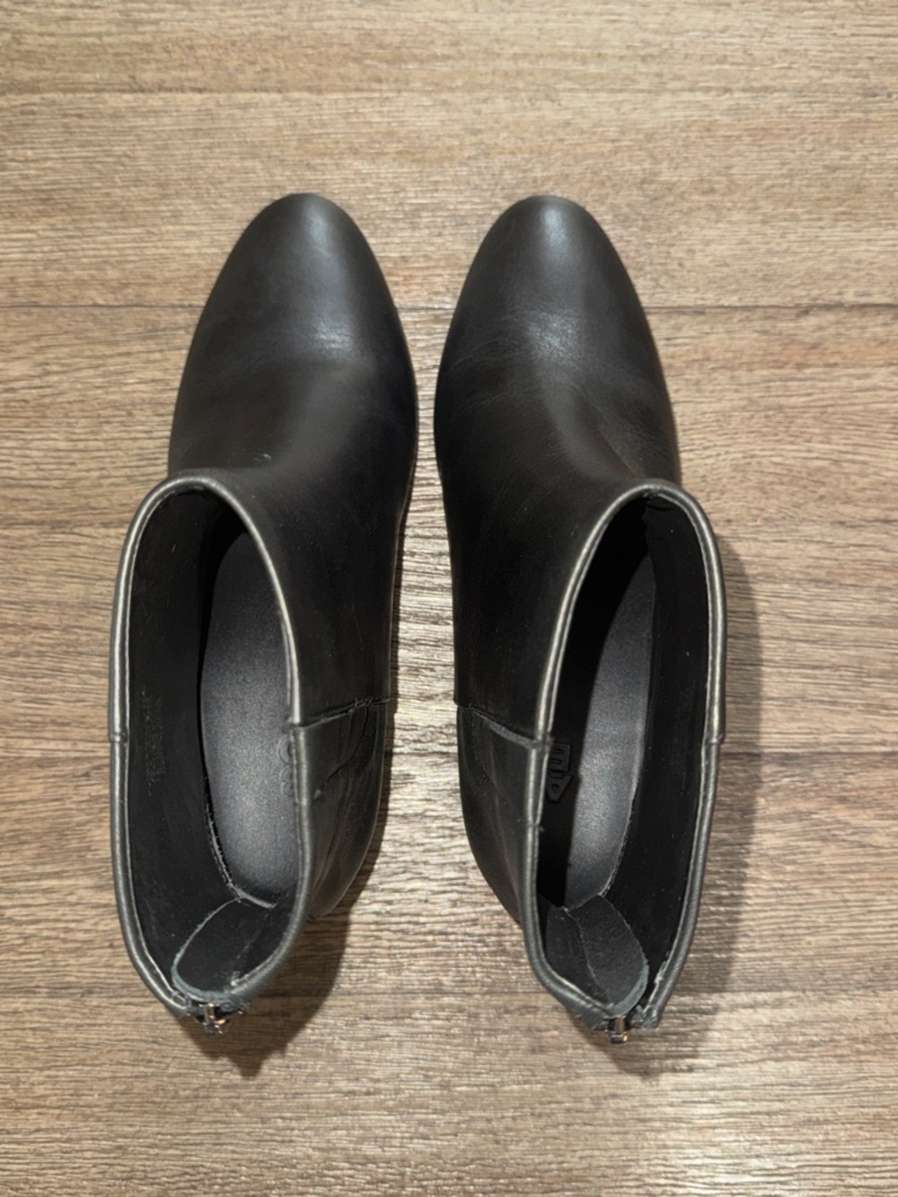 ABEO Plaza Back Zip Boot Black Leather - Picture 5 of 9